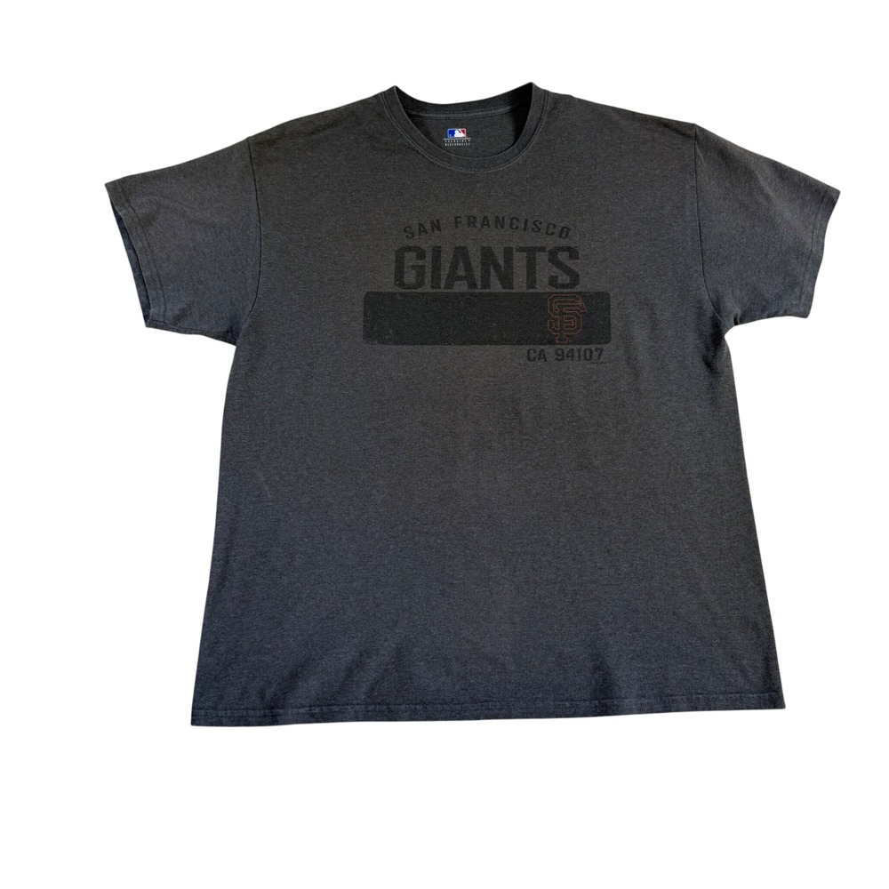 MLB San Francisco Giants‎ T-Shirt Mens XL Charcoal Gray Graphic Tee